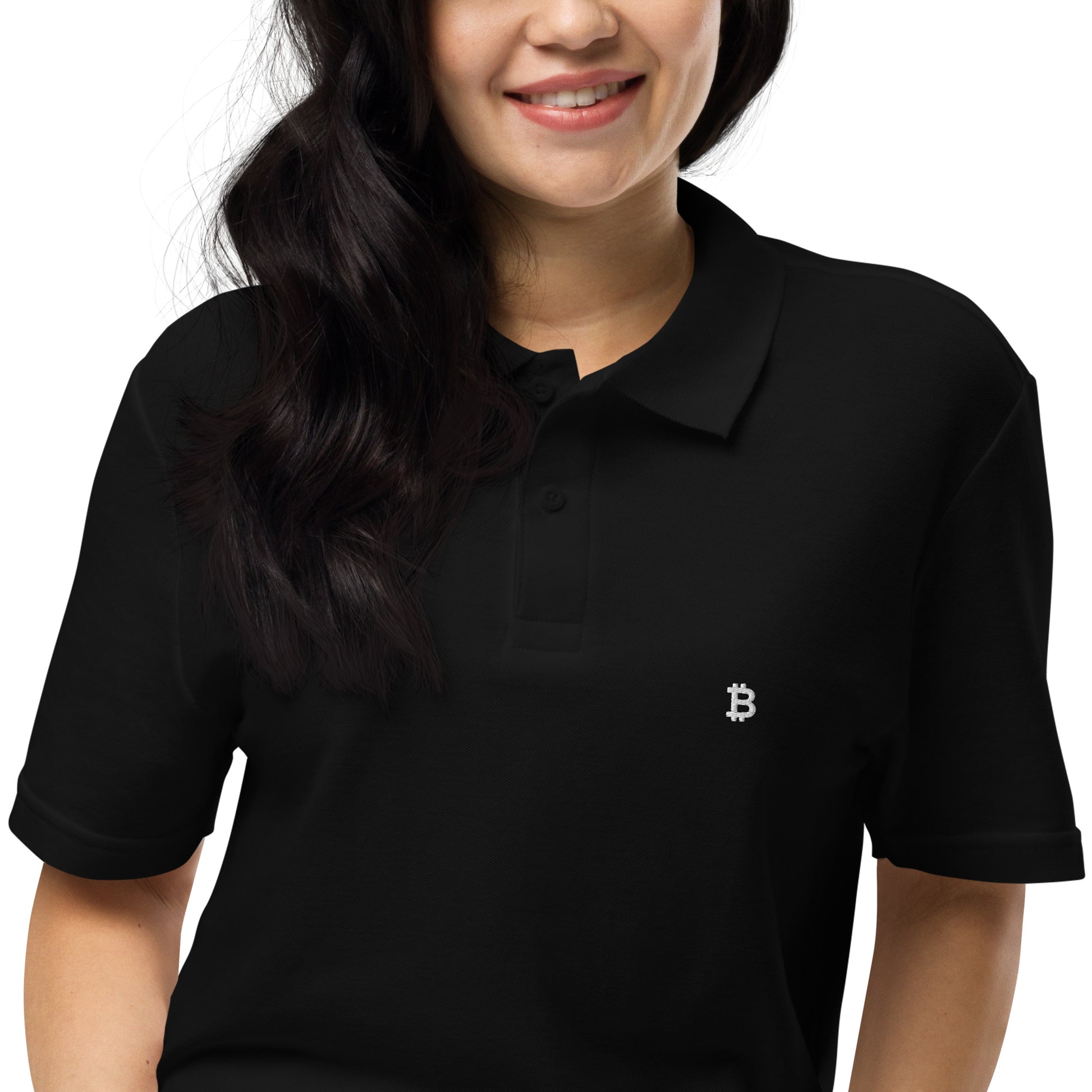 ₿ POLO SHIRT CLASSIC BITVESTIS S bitcoin Btc BITVESTIS