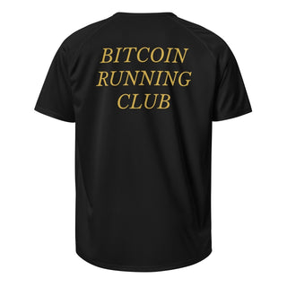 Bitcoin Running Club Sportshirt in Schwarz von BITVESTIS