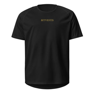 Bitcoin Running Club Sportshirt in Schwarz von BITVESTIS