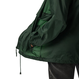 Bitcoin Running Club Windbreaker in Waldgrün von BITVESTIS