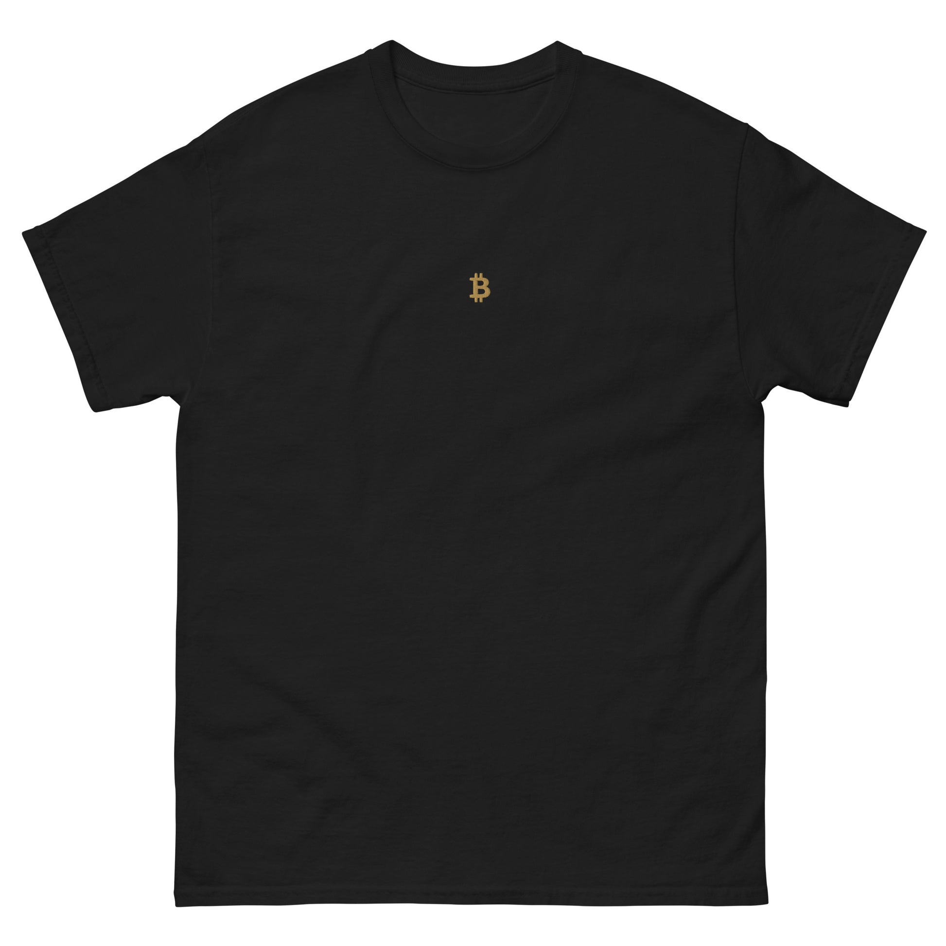 STICK PREMIUM ₿ GOLD STICK T-Shirt in Schwarz
