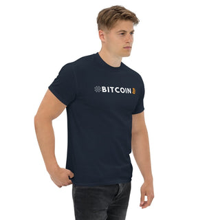 BITCOIN T - SHIRT in Navy S ( von BITVESTIS)