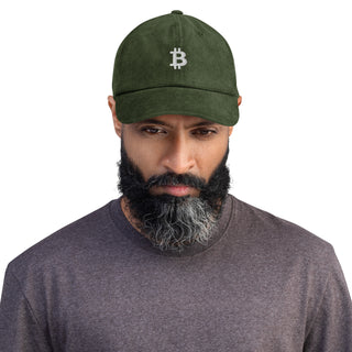 BITCOIN CORD CAP in Dark Olive ( von BITVESTIS)