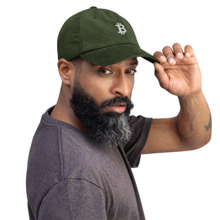 BITCOIN CORD CAP in Dark Olive ( von BITVESTIS)