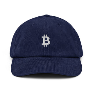 BITCOIN CORD CAP in Oxford Navy ( von BITVESTIS)