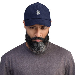 BITCOIN CORD CAP in Oxford Navy ( von BITVESTIS)