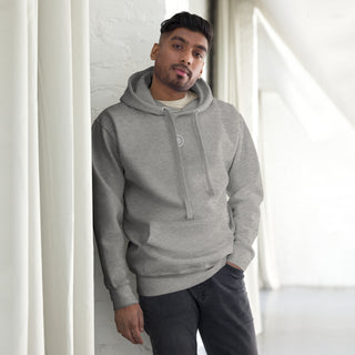 BITCOIN STANDARD STICK HOODIE in Carbon Grey S ( von BITVESTIS)
