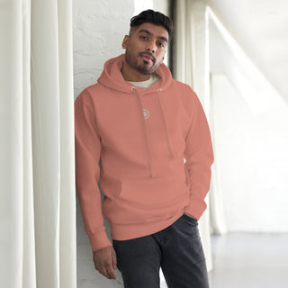 BITCOIN STANDARD STICK HOODIE in Dusty Rose S ( von BITVESTIS)