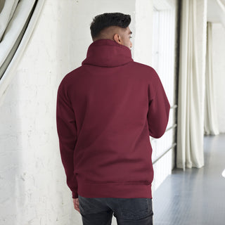 BITCOIN STANDARD STICK HOODIE in Kastanienbraun S ( von BITVESTIS)