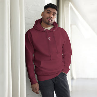 BITCOIN STANDARD STICK HOODIE in Kastanienbraun S ( von BITVESTIS)