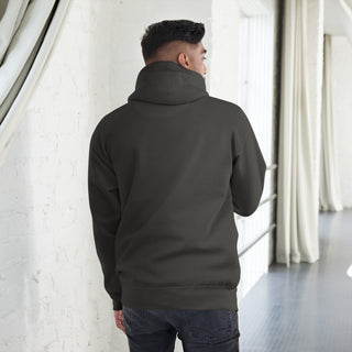 BITCOIN STANDARD STICK HOODIE in Vintage Schwarz S ( von BITVESTIS)