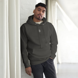 BITCOIN STANDARD STICK HOODIE in Vintage Schwarz S ( von BITVESTIS)
