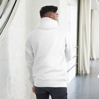 BITCOIN STANDARD STICK HOODIE in Weiß S ( von BITVESTIS)