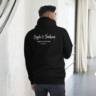 CRYPTO & FASHION HOODIE in Schwarz S ( von BITVESTIS)