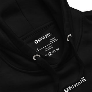 CRYPTO & FASHION HOODIE in Schwarz S ( von BITVESTIS)