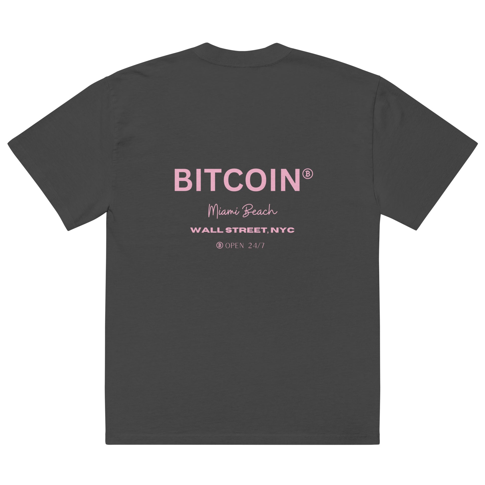 BITCOIN 24/7 OVERSIZED T-SHIRT-Bitcoin 24/7 Oversized T-Shirt – Perfektes Statement für Krypto-Fans, hochwertig verarbeitet aus 100% Baumwolle, ideal für deinen Streetwear-Look.