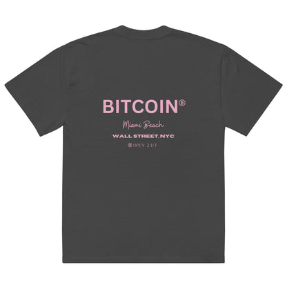 BITCOIN 24/7 OVERSIZED T-SHIRT-Bitcoin 24/7 Oversized T-Shirt – Perfektes Statement für Krypto-Fans, hochwertig verarbeitet aus 100% Baumwolle, ideal für deinen Streetwear-Look.
