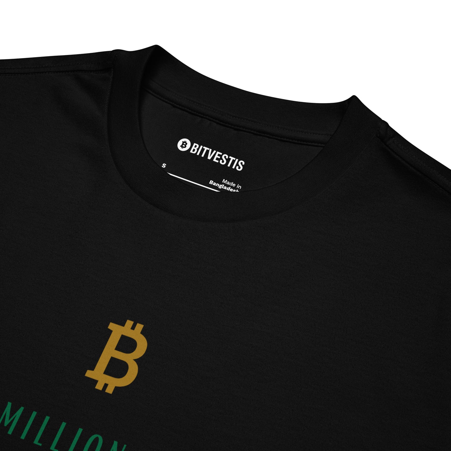Langlebiges, schwarzes T-Shirt aus 100% Baumwolle – bequem und strapazierfähig
