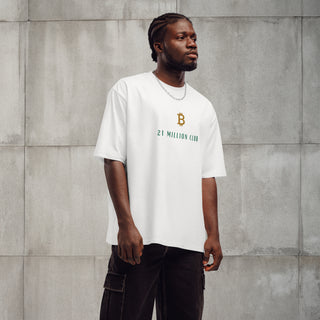 BITCOIN CLUB OVERSIZED T - SHIRT in Schwarz S ( von BITVESTIS)