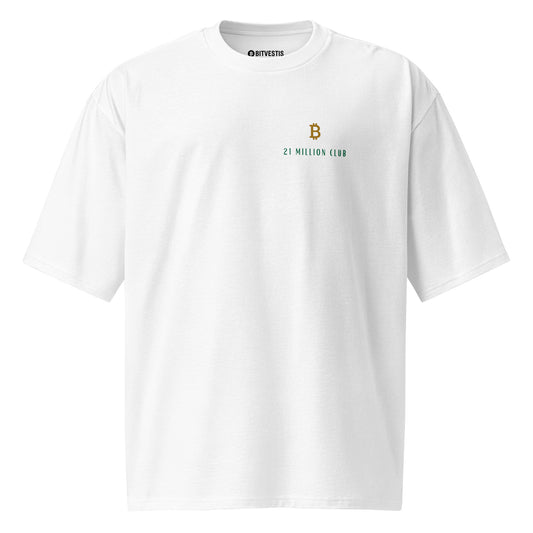 Bitcoin T-Shirt mit Oversized-Passform für maximalen Komfort