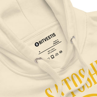 SATOSHI HOODIE in Bone S ( von BITVESTIS)