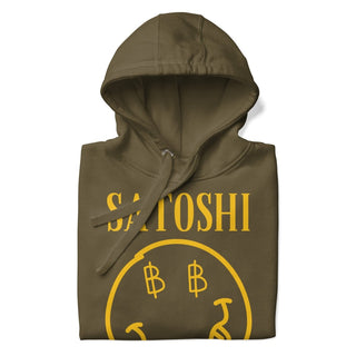 SATOSHI HOODIE in Militärgrün S ( von BITVESTIS)