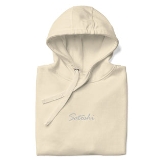 Satoshi Stick Hoodie in Bone von BITVESTIS