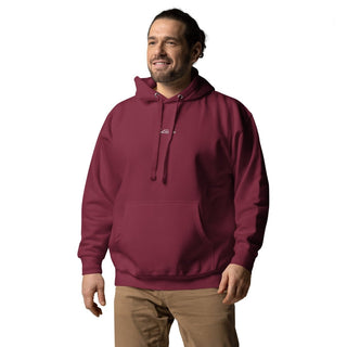 Satoshi Stick Hoodie in Kastanienbraun von BITVESTIS