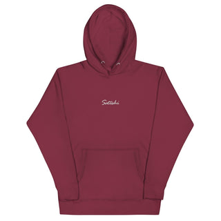 Satoshi Stick Hoodie in Kastanienbraun von BITVESTIS