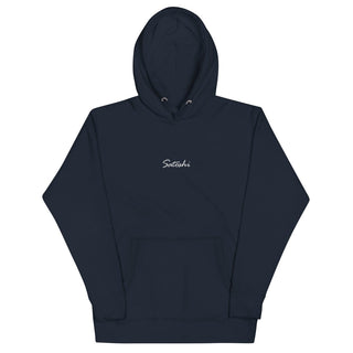 Satoshi Stick Hoodie in Navy Blazer von BITVESTIS