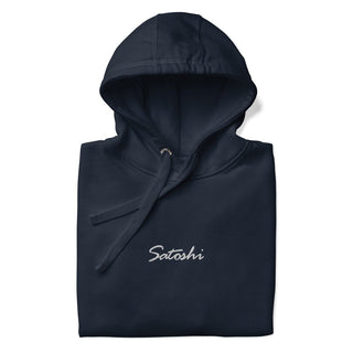 Satoshi Stick Hoodie in Navy Blazer von BITVESTIS