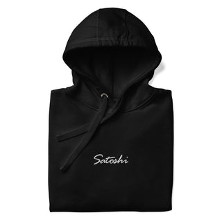 SATOSHI STICK HOODIE in Schwarz S ( von BITVESTIS)