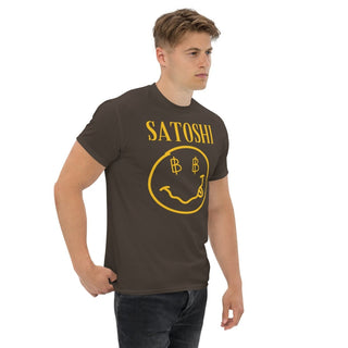 SATOSHI T - SHIRT in Dunkle Schokolade S ( von BITVESTIS)