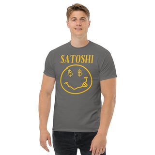 SATOSHI T - SHIRT in Holzkohle S ( von BITVESTIS)