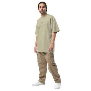SAVOIR VIVRE BITCOIN OVERSIZED T - SHIRT in Faded Eucalyptus S ( von BITVESTIS)