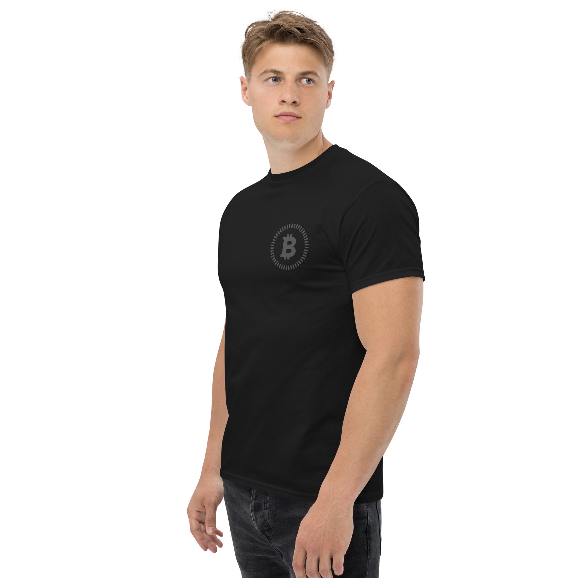 Komfortables Bitcoin T-Shirt aus Baumwolle – für ein lässiges, modisches Statement