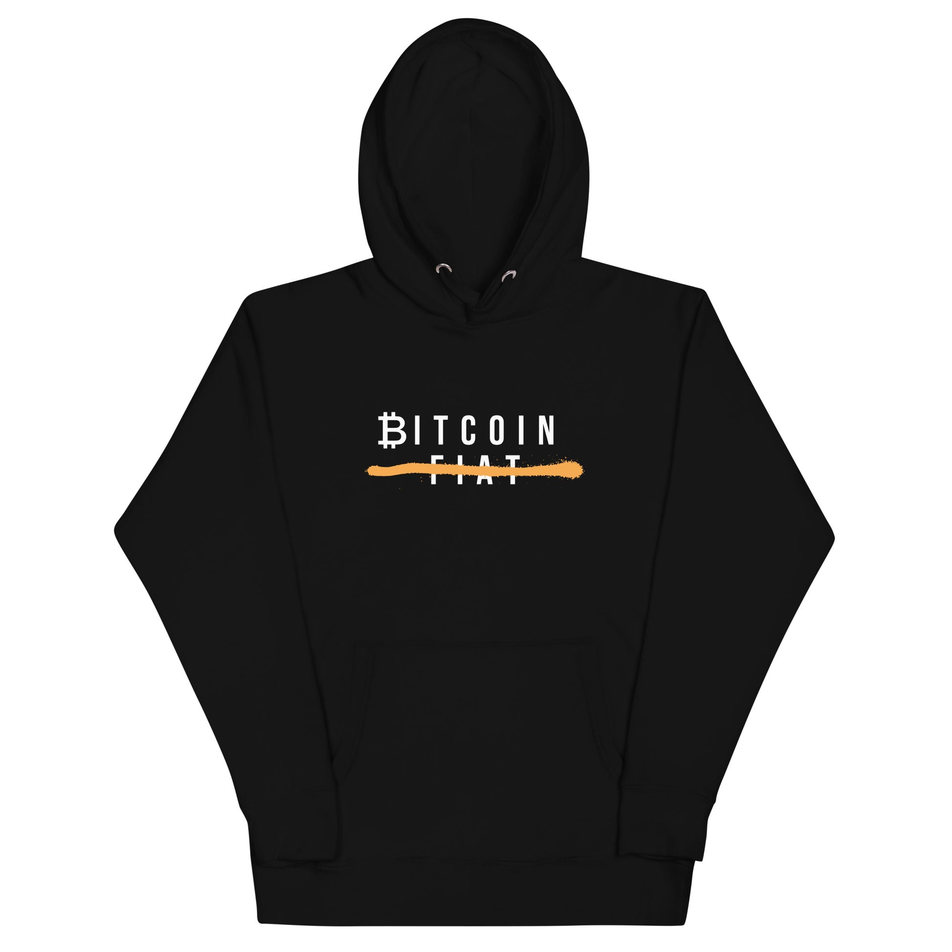 Stilvoller Bitcoin Hoodie mit klassischem Design – ideal für alle, die ihre Begeisterung für Kryptowährungen zeigen möchten.