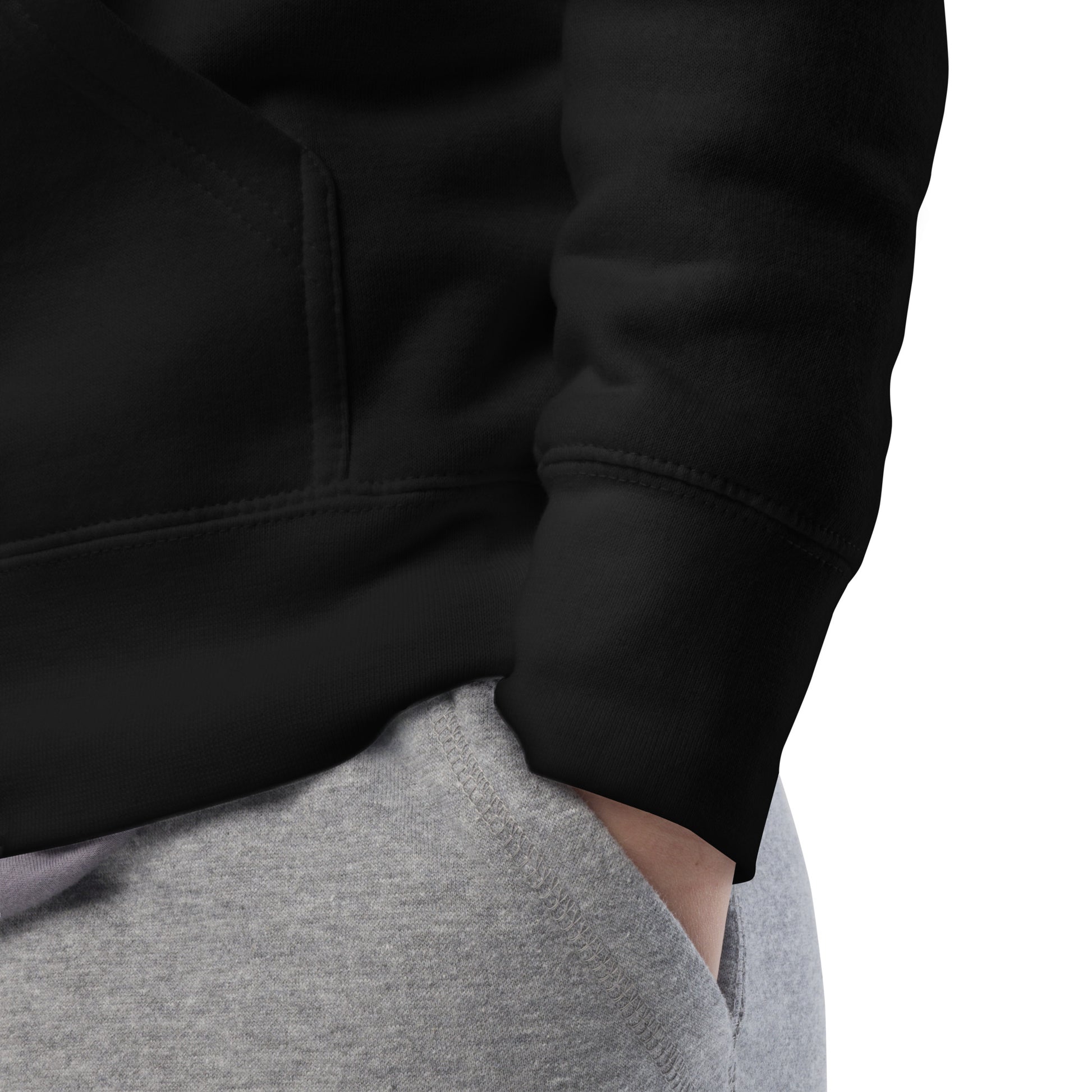 Product mockup-Bitcoin Hoodie BTC FIAT - Komfortabler Hoodie mit auffälligem BTC FIAT Design für Krypto-Begeisterte.
