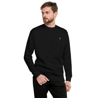 BITCOIN PREMIUM STICK SWEATSHIRT BITVESTIS BITVESTIS Schwarz