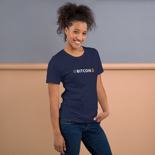 BITCOIN T - SHIRT in Navy S ( von BITVESTIS)