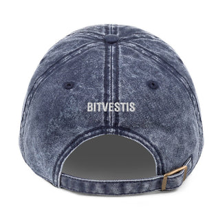 BITCOIN VINTAGE CAP BITVESTIS Vintage Denim #CAP #CAPS bitcoin