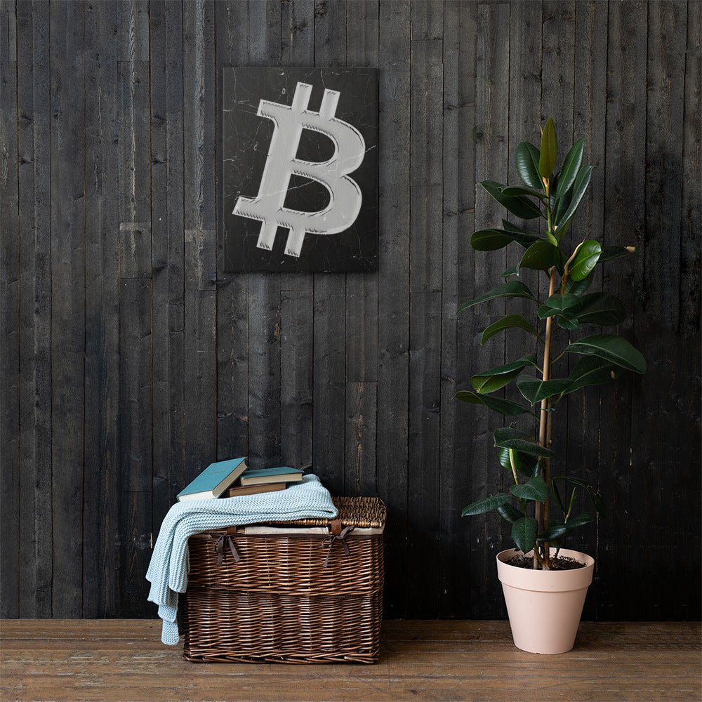 BITCOIN Leinwandbild kunst für zuhause bild wand schmuck für btc Zeige deine Bitcoin-Leidenschaft mit diesem Leinwandbild