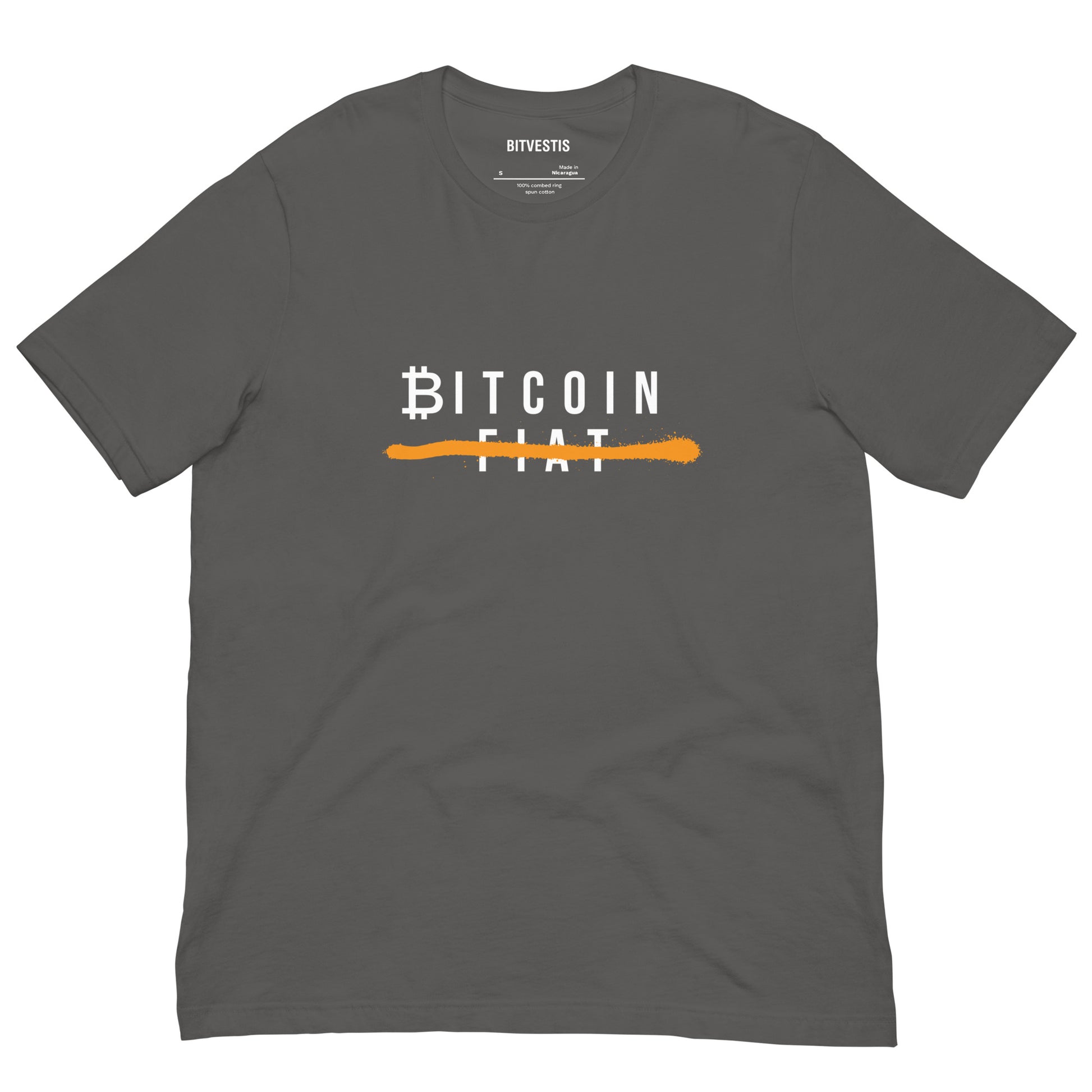 BTC FIAT BITVESTIS BITVESTIS Asphalt S #SHIRT #SHIRTS
