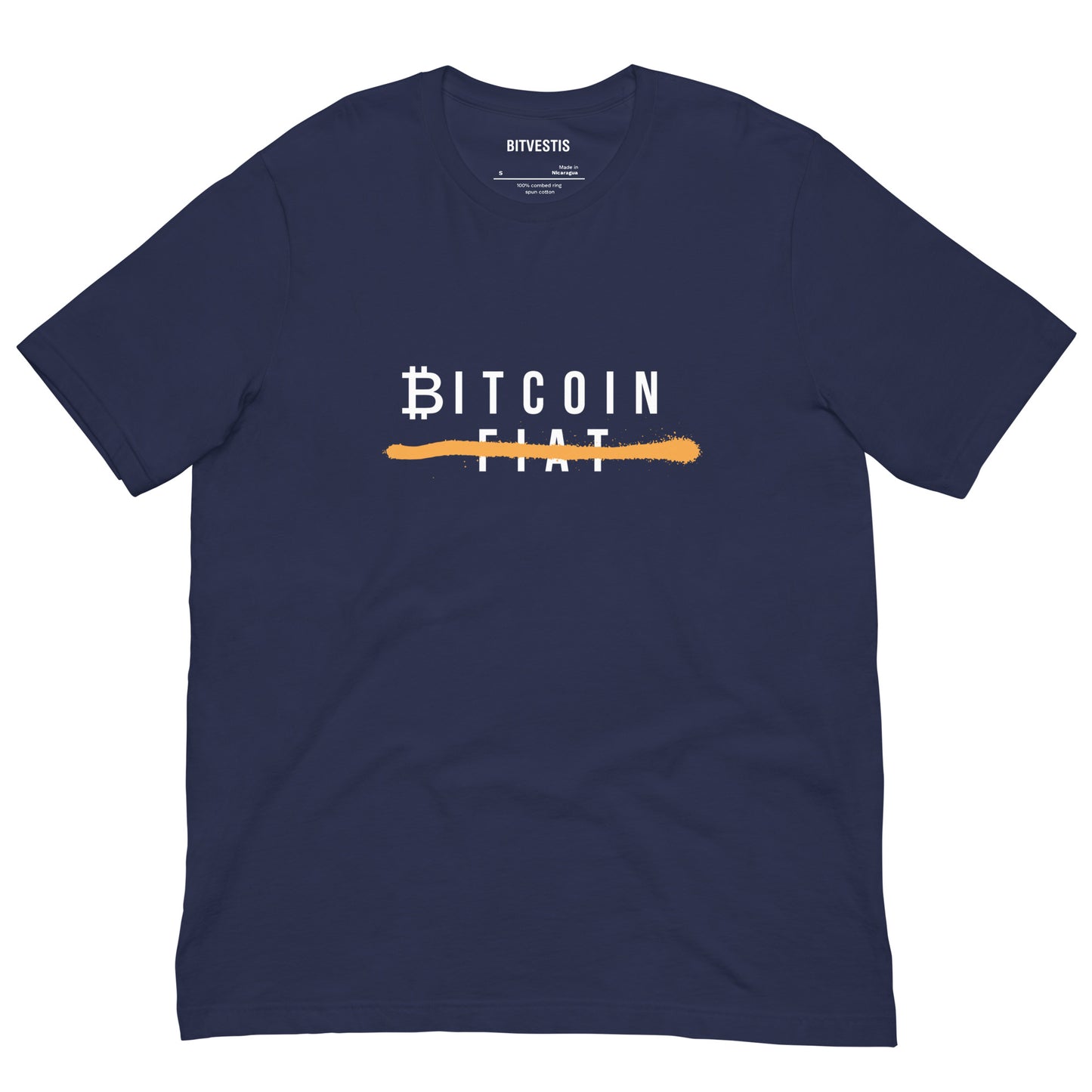 BTC FIAT BITVESTIS BITVESTIS Navy S #SHIRT #SHIRTS