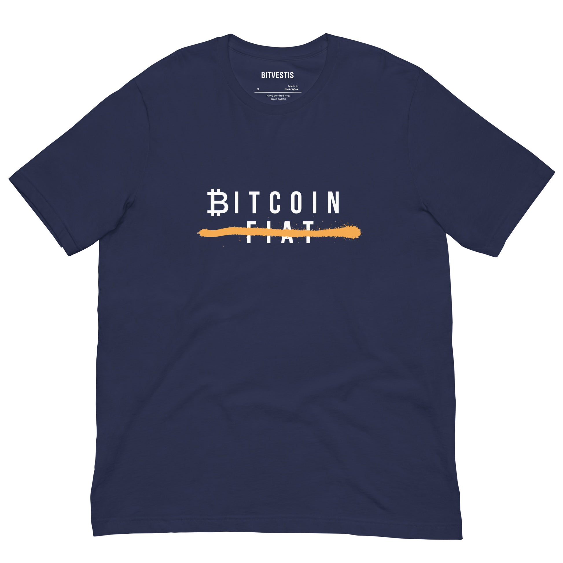 BTC FIAT BITVESTIS BITVESTIS Navy S #SHIRT #SHIRTS